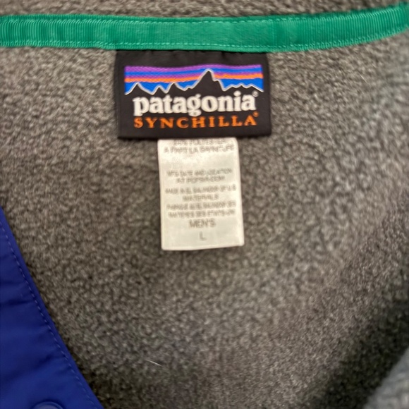 Patagonia Mens Fleece Size L - Picture 4 of 7